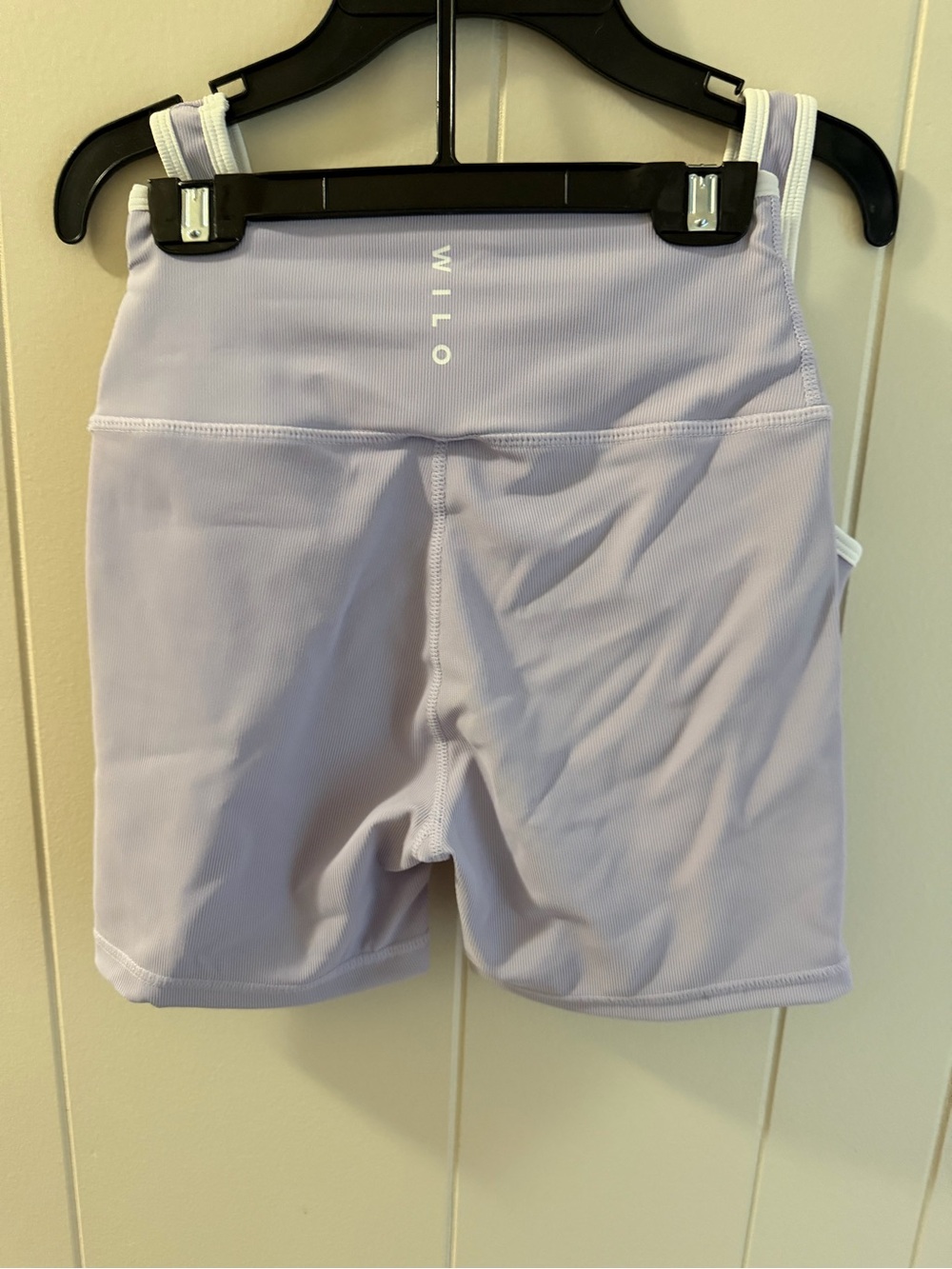 NWT WILO Lilac Bike Shorts Set - Picture 3 of 4